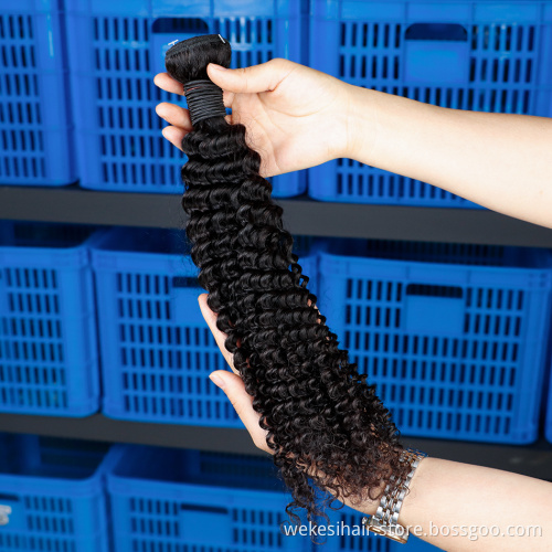 Wholesale 2021  New Fashion Afro Kinky Curly 100% Raw Indian Virgin Human Hair Extensions With Bang Lace Closure